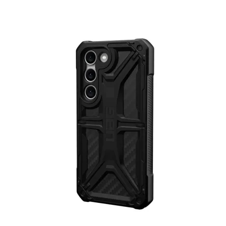 Husa UAG Monarch Fibra de Carbon   Samsung Galaxy S23 Negru
