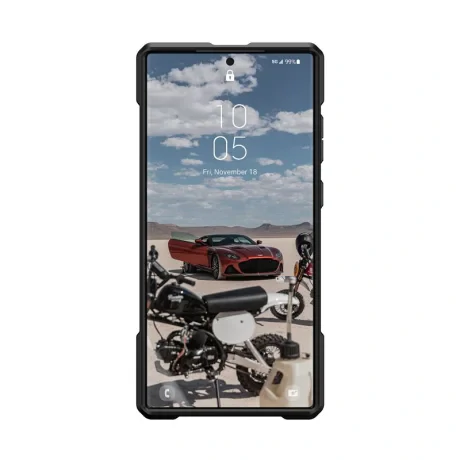 Husa cover UAG Monarch Pro pentru Samsung Galaxy S23 Ultra Kevlar Negru