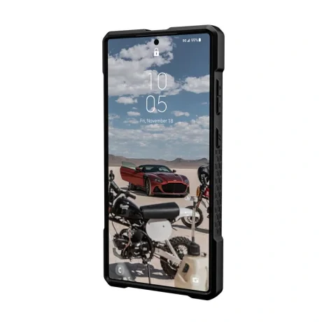Husa cover UAG Monarch Pro pentru Samsung Galaxy S23 Ultra Kevlar Negru
