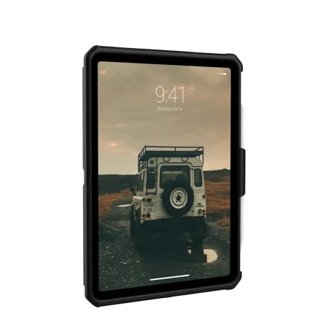 Husa UAG Scout cu suport si curea de mana pentru iPad 10,9&quot; 2022 Negru