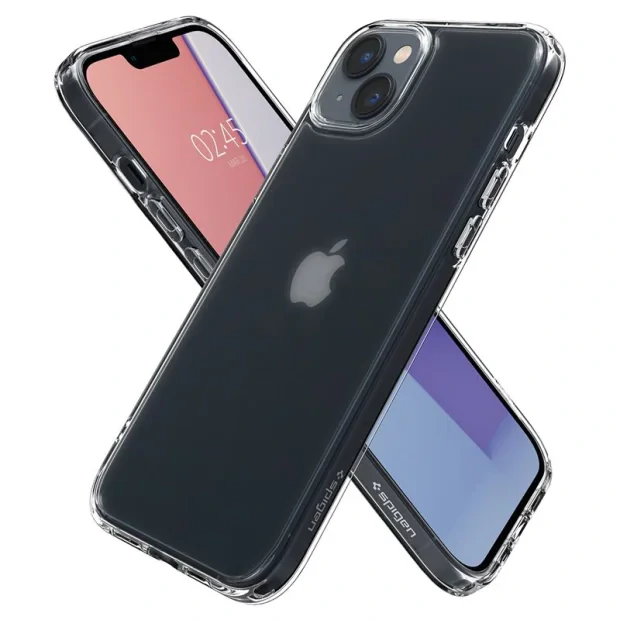 Husa spate Spigen Ultra Hybrid pentru iPhone 14 Transparent