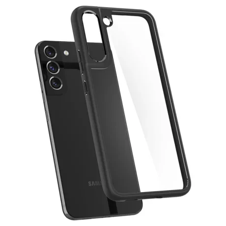 Husa Spigen Ultra Hybrid pentru Samsung Galaxy S22, Negru mat