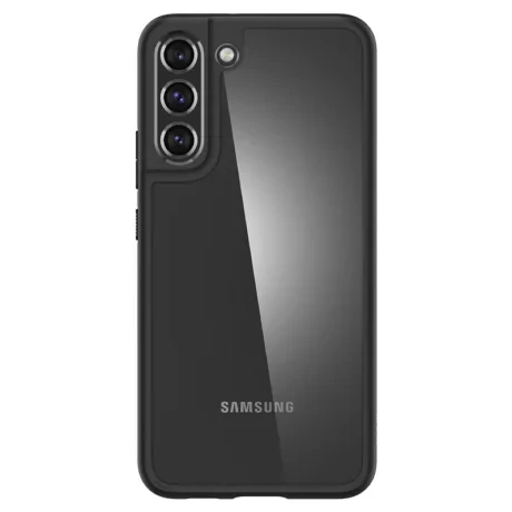 Husa Spigen Ultra Hybrid pentru Samsung Galaxy S22, Negru mat