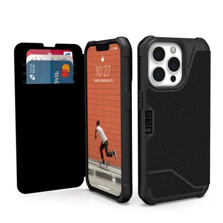 Husa UAG Metropolis  iPhone 13 Pro Negru