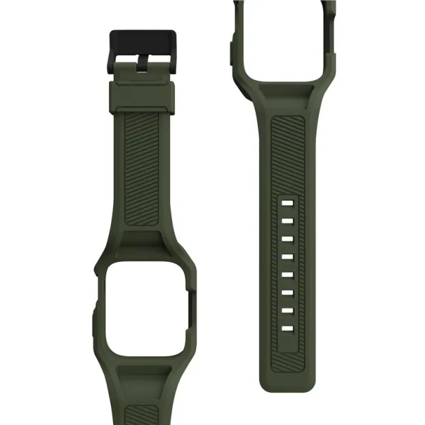 Curea si husa UAG Scout+, masliniu - Apple Watch 8/7 45 mm