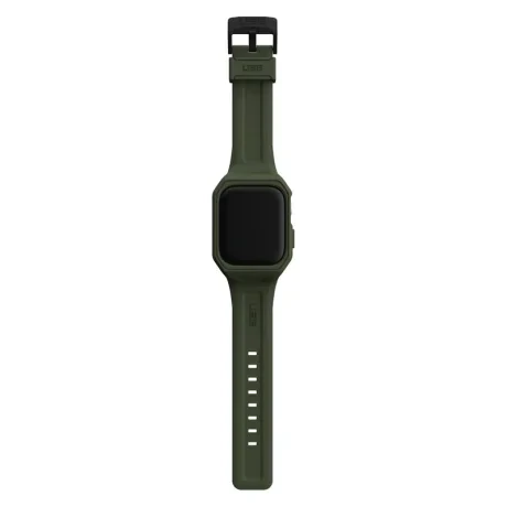 Curea si husa UAG Scout+, masliniu - Apple Watch 8/7 45 mm