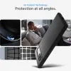 Husa silicon Spigen Liquid Air pentru Google Pixel 7a, Negru