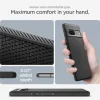 Husa silicon Spigen Liquid Air pentru Google Pixel 7a, Negru
