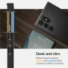 Spigen Liquid Air, negru mat - Samsung Galaxy S22 Ultra