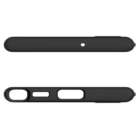 Spigen Liquid Air, negru mat - Samsung Galaxy S22 Ultra