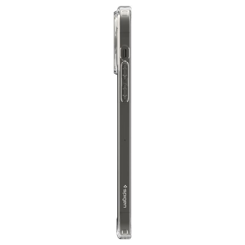 Husa Spigen Ultra Hybrid MagSafe fibra de carbon pentru iPhone 14 Pro Transparent thumb