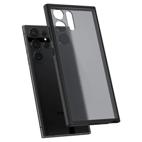 Spigen Ultra Hybrid, negru brum - Samsung Galaxy S23 Ultra