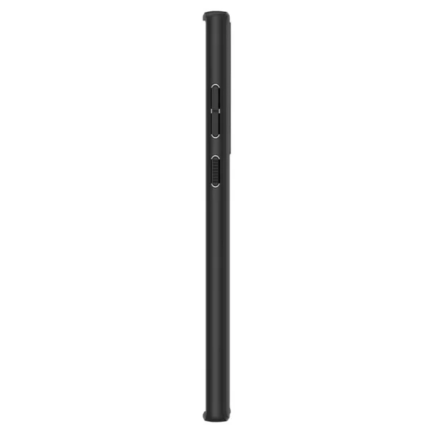 Husa Spigen Ultra Hybrid pentru Samsung Galaxy S22 Ultra, Negru mat