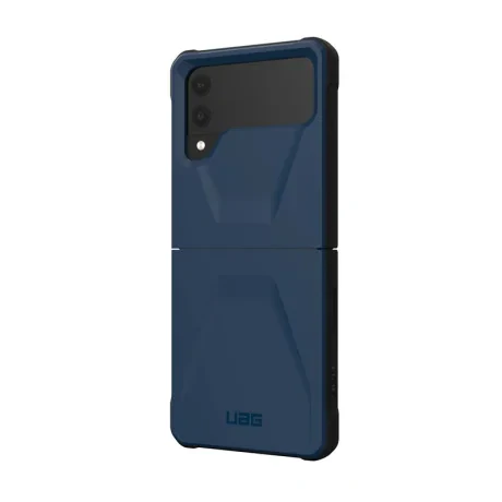 Husa UAG Civil  mallard  pentru Samsung Galaxy Z Flip4 Albastru