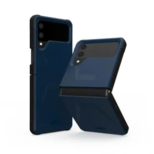 Husa UAG Civil  mallard  pentru Samsung Galaxy Z Flip4 Albastru