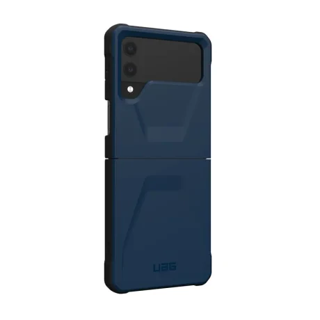 Husa UAG Civil  mallard  pentru Samsung Galaxy Z Flip4 Albastru
