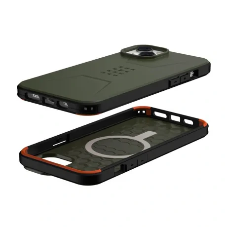 Husa UAG Civilian MagSafe iPhone 14 Plus Olive