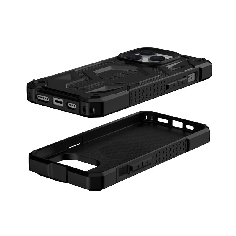 Husa UAG Monarch Pro Kevlar MagSafe iPhone 14 Pro Negru thumb