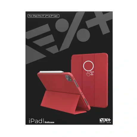 Husa Next One Rollcase Pentru Ipad Pro 11 Inch Rosu