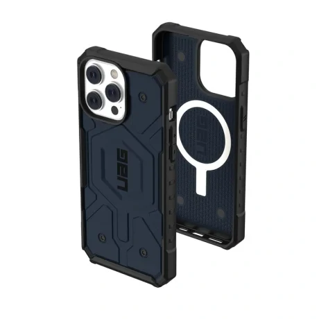 Husa UAG Pathfinder MagSafe mallard pentru  iPhone 14 Pro Max Albastru