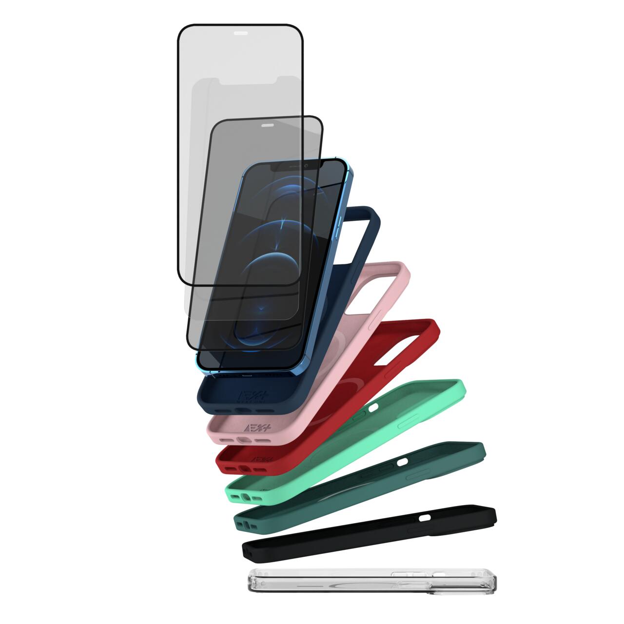 Husa Next One Silicon Case Magsafe Compatible Pentru Iphone 12 Mini Rosu thumb