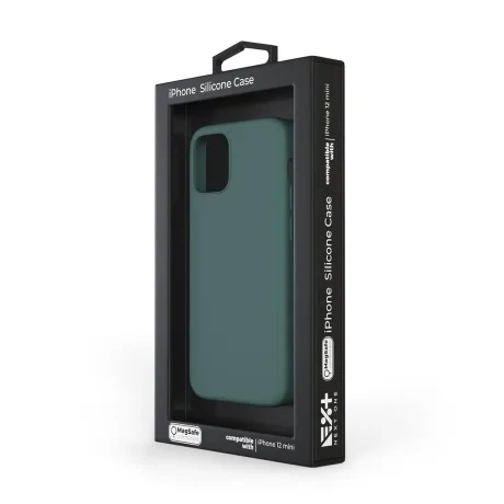 Husa Next One Silicon Case Magsafe Compatible Pentru Iphone 12 Mini Verde