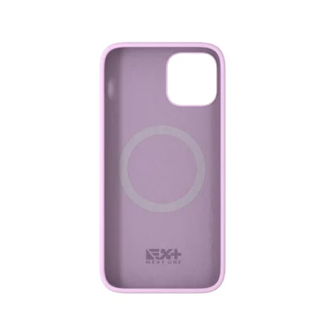 Husa Next One Silicon Case Magsafe Compatible Pentru Iphone 12 Pro Max Roz
