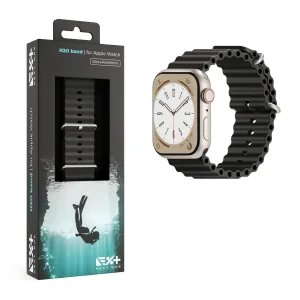 Curea Ceas H2O Next One pentru Apple Watch 45/49 MM  Negru