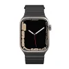 Curea Ceas Piele Next One pentru Apple Watch 42/44/45 mm AW-4244-LTHR-BLK Negru