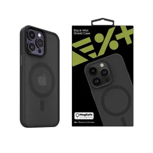 Husa Cover Next One Black Mist MagSafe pentru iPhone 14 Pro Max IPH-14PROMAX-MAGSF-MISTCASE-BLK Negru