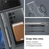 Husa Inel Spigen Ultra Hybrid OneTap MagSafe pentru Samsung Galaxy S23 Ultra, negru Mat