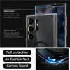 Husa Inel Spigen Ultra Hybrid OneTap MagSafe pentru Samsung Galaxy S23 Ultra, negru Mat