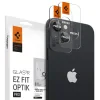 Pachet Spigen Glass EZ Fit Optik Pro 2, negru - iPhone 14/iPhone 14 Plus