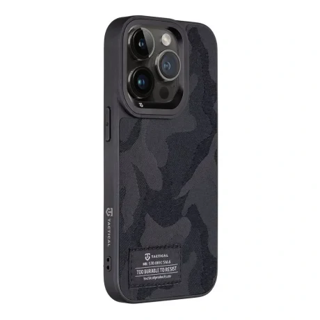 Husa Cover Tactical Camo Troop pentru iPhone 14 Pro Negru