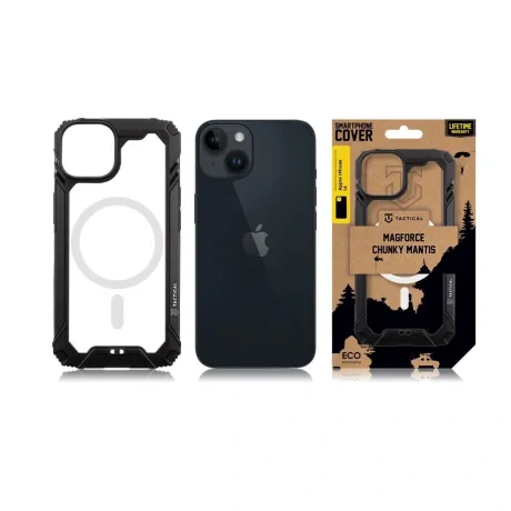 Husa Cover Tactical MagForce Chunky Mantis pentru iPhone 13 Negru