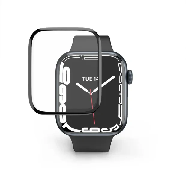 Folie Protectie 3D Next One pentru Apple Watch 45 mm AW-45-3D-CLR Transparent
