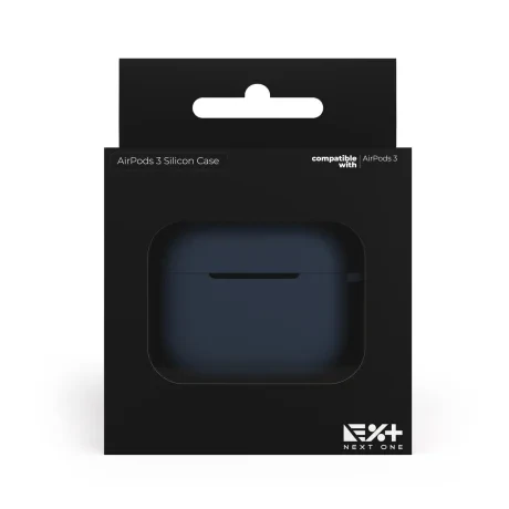 Husa Next One Pentru AirPods 3 Silicon Case Albastru