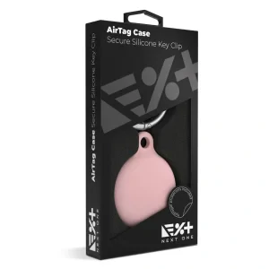 Next One Airtag Secure Silicone Case Key Clip Roz