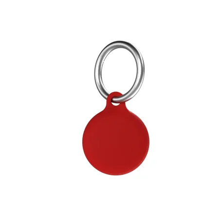 Next One Airtag Secure silicone Case Key Clip Rosu