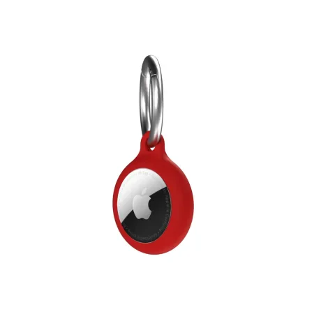 Next One Airtag Secure silicone Case Key Clip Rosu