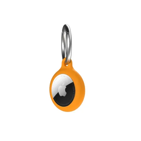 Next One Airtag Secure silicone Case Key Clip Argintiu