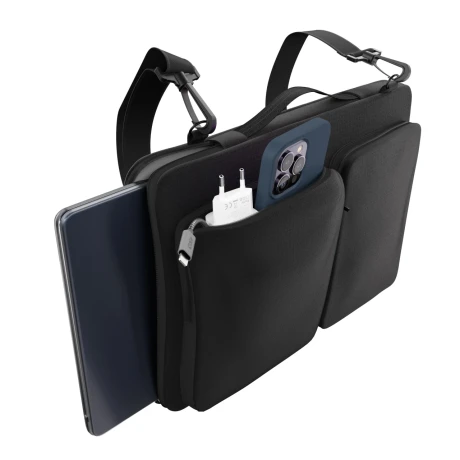 Geanta Next One pentru Mcbook Pro 14&#039;&#039;  Slim Shoulder Bag Black