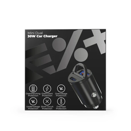 Next One Mini Dual 30W Car Charger