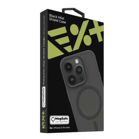 Husa Next One Mist Case pentru Iphone 14 Pro Max compatibila Magsafe Negru