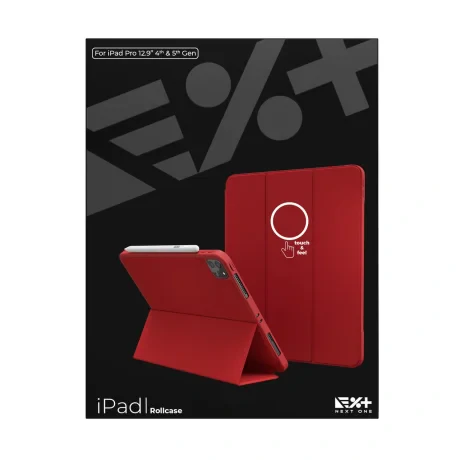 Husa Next One Rollcase Pentru Ipad 12.9 Visiniu
