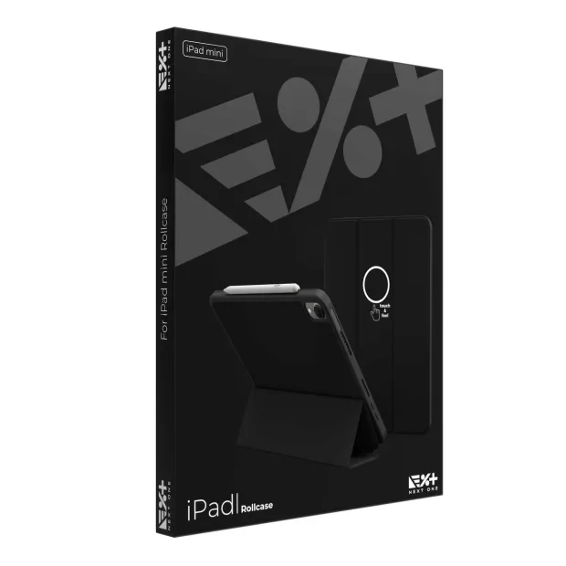 Husa Next One Rollcase Pentru iPad Mini 6 (8.3 inch) Negru