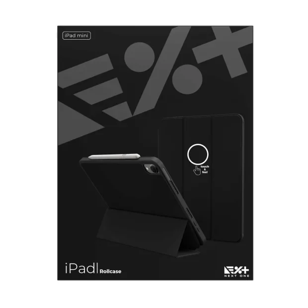 Husa Next One Rollcase Pentru iPad Mini 6 (8.3 inch) Negru