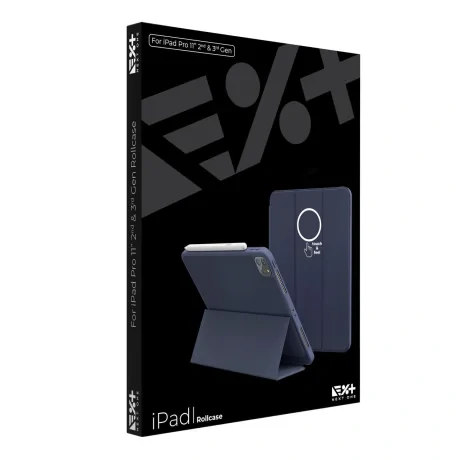 Husa Next One Rollcase Pentru Ipad Pro 11 Inch Albastru