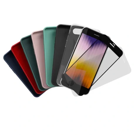 Husa Next One Silicon Case Pentru Iphone SE2/SE3 Rosu