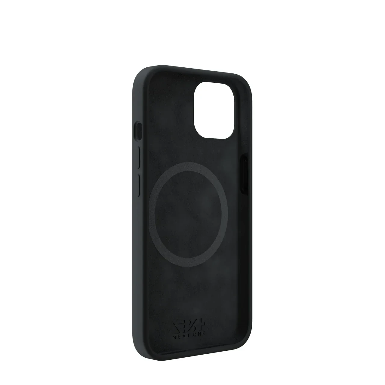 Husa Next One Silicon Case Magsafe Compatible Pentru Iphone 13 Negru